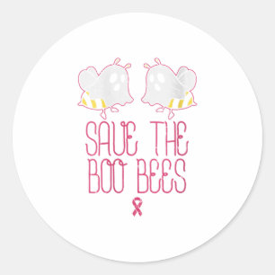 Sticker Rond Les Femmes Sauvent Les Abeilles Boo Le Cancer Du S