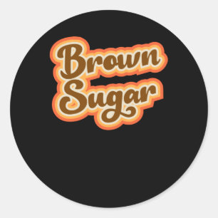 Sticker Rond Les filles graphiques de style Vintage rétro à s