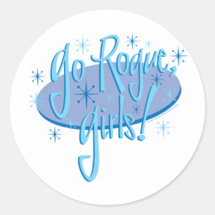 Sticker Rond les filles-voleuses