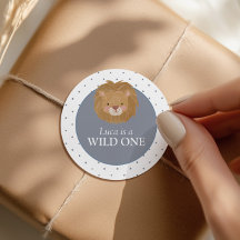 Les Garçons Sauvages Safari Bleu Lionceau Annivers