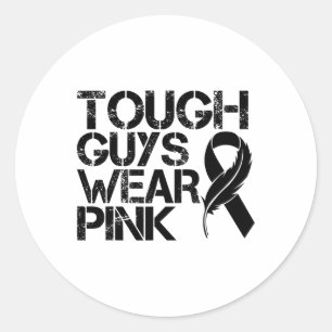 Sticker Rond Les Gars Durs Portent Des Hommes Roses Et Les Garç