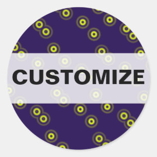 Sticker Rond Les germes arrivent