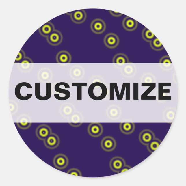 Sticker Rond Les germes arrivent (Devant)