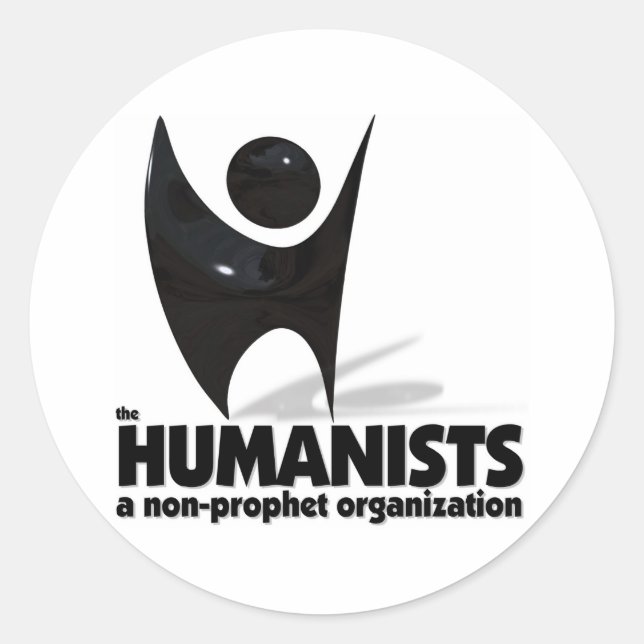Sticker Rond Les Humanistes (Devant)