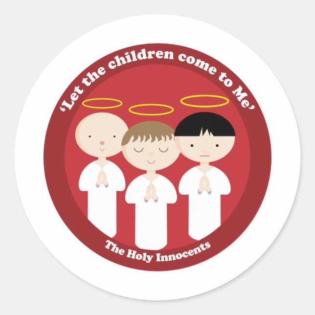 Sticker Rond Les Innocents (Devant)