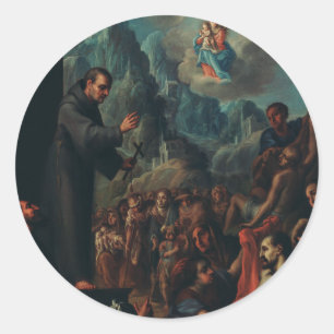 Sticker Rond Les miracles de Saint-Salvador d'Horta