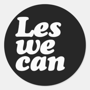 STICKER ROND LES NOUS POUVONS