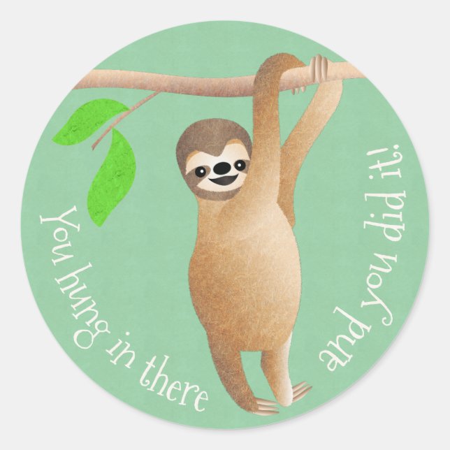 Sticker Rond Les professeurs vous ont fait croire que vous vous (Devant)