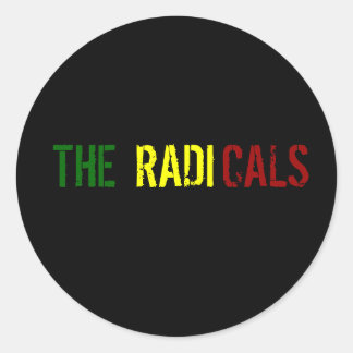Sticker Rond Les radicaux