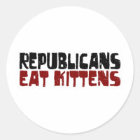 Les Républicains mangent des chatons