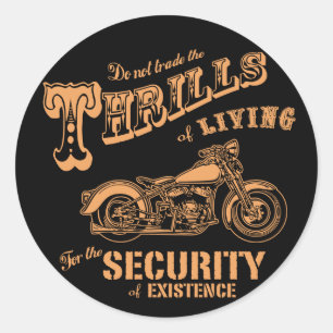 Sticker Rond Les sensations de vie II