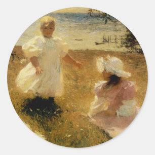 Sticker Rond Les Soeurs