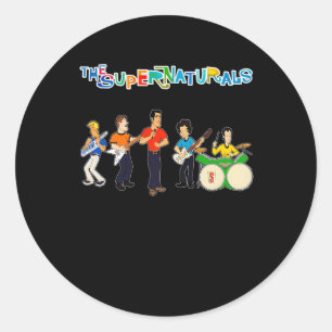 Sticker Rond Les surnaturels
