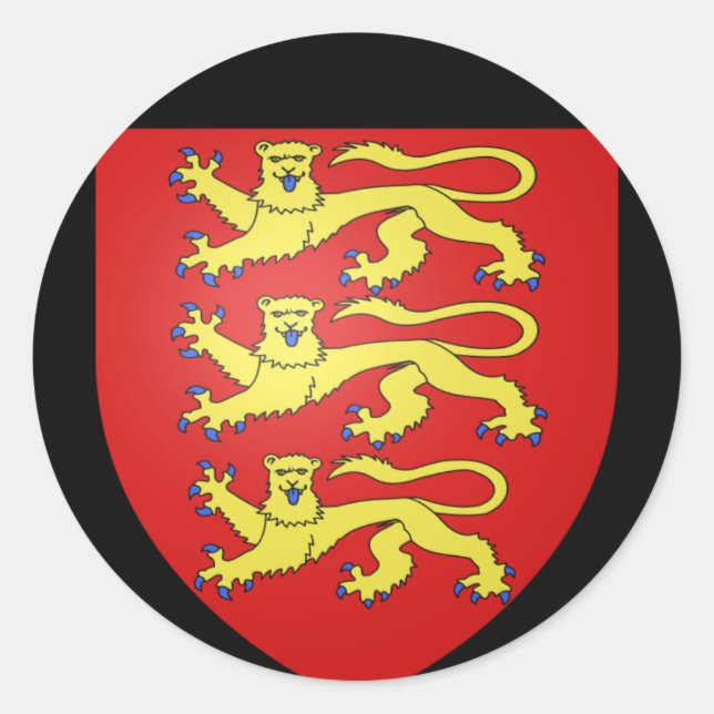 Sticker Rond Les treis cats (Devant)