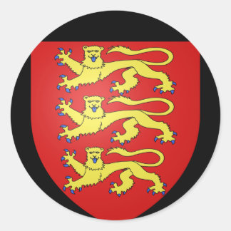 Sticker Rond Les treis cats