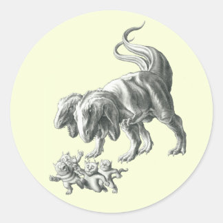 Sticker Rond Les vraies choses sauvages