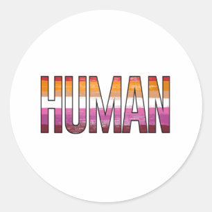 Sticker Rond Lesbien