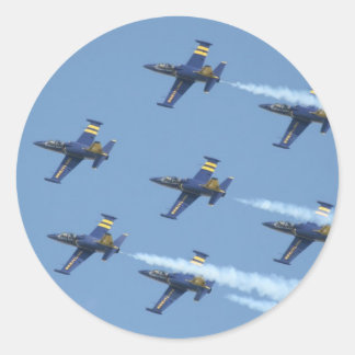 Sticker Rond L'escadron de l'air Breitling lors d'un spectacle 