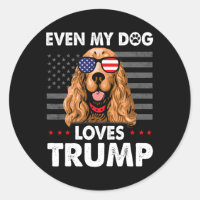 L'Espagnol même mon chien aime Trump drôle
