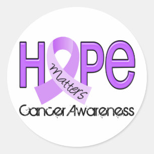 Sticker Rond L'espoir importe 2 le Général Cancer