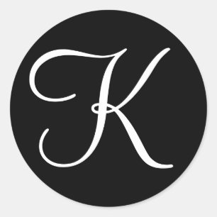 Sticker Rond LETTRE Mariage MONOMOBILE Sceau Invitation Envelop