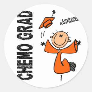 Sticker Rond Leucémie CHEMO GRAD 1