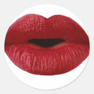 STICKER ROND LÈVRES