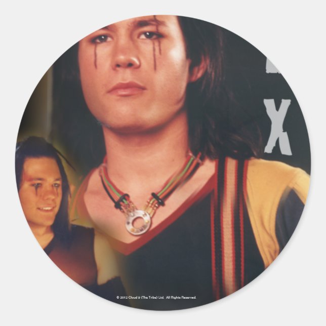 Sticker Rond Lex La tribu (Devant)