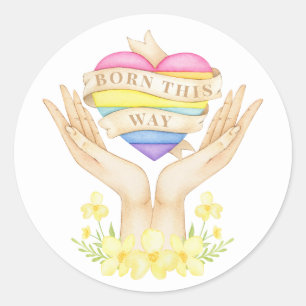 Sticker Rond LGBT est né ainsi