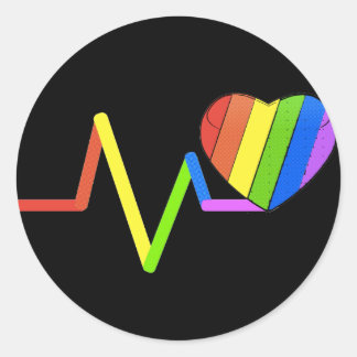 Sticker Rond LGBT Pulse Orlando Hommage #LoveWins