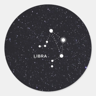 Sticker Rond Libra