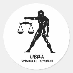Sticker Rond Libra