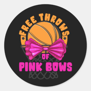 Sticker Rond Libre Jeu ou Vaches roses Rose ou Bleu Genre Revea