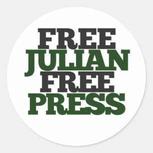 Sticker Rond Libre Julian