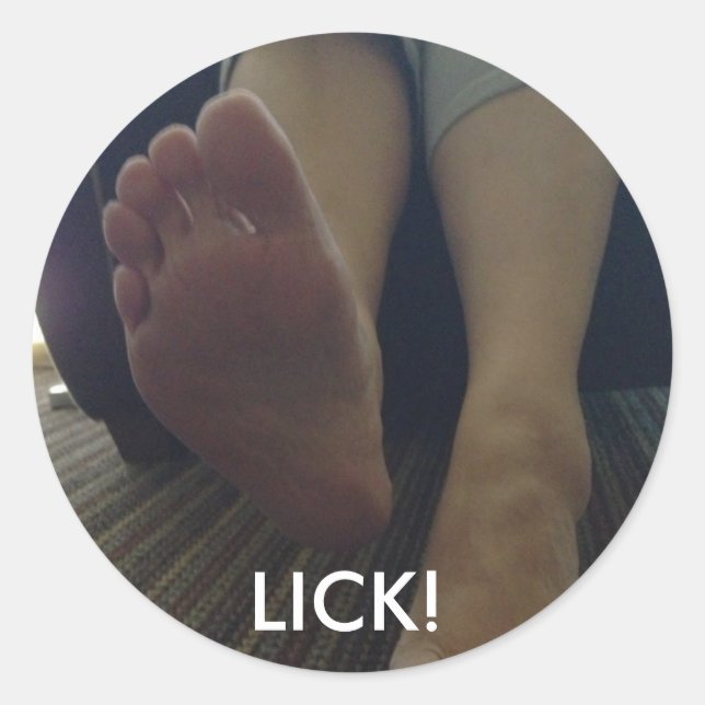 STICKER ROND LICK ! (Devant)