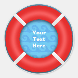 Sticker Rond Lifebuoy