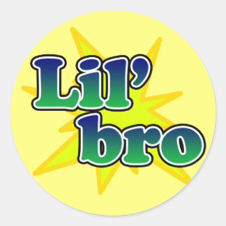 Sticker Rond Lil Bro