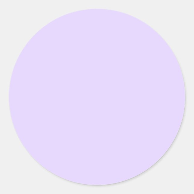 Sticker Rond Lila clair (Devant)