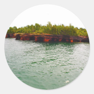 Sticker Rond L'île du diable