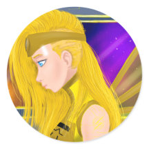 Lilin OC - Cyborg angel - Art inspiré par Starset