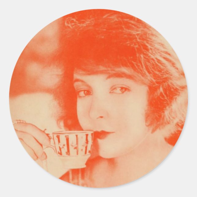 Sticker rond "Lillian Gish" (Devant)