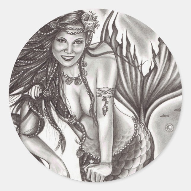 Sticker Rond L'Imaginaire du marin (Devant)