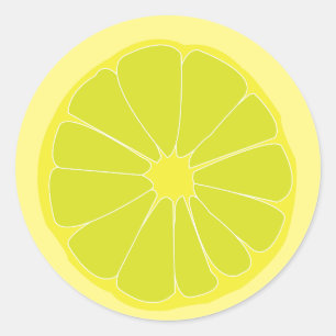 Sticker Rond Lime