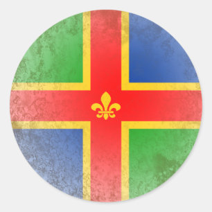 Sticker Rond Lincolnshire