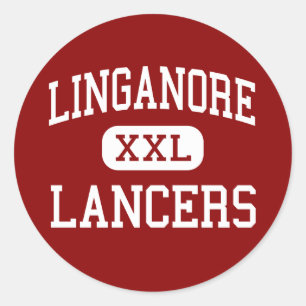 Sticker Rond Linganore - Lancers - High - Frederick Maryland