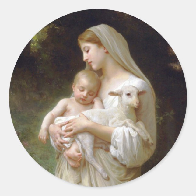 Sticker Rond L'innocence (Devant)