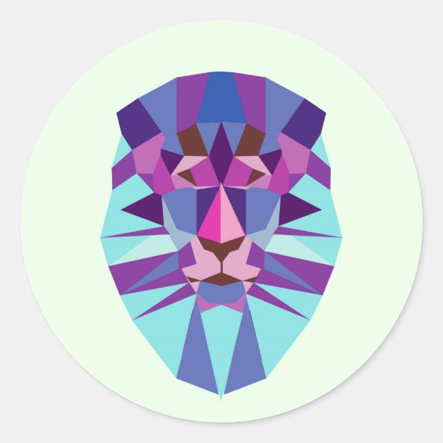 Sticker Rond Lion (Devant)