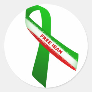 Sticker Rond L'Iran libre