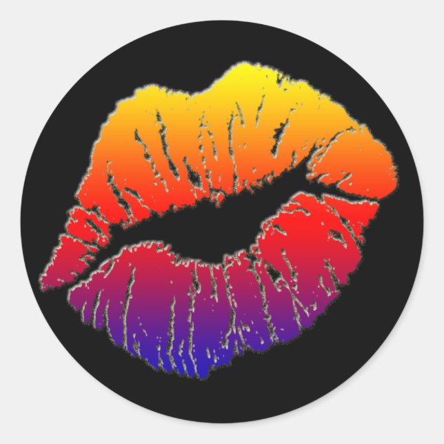 Sticker Rond lisser (Devant)