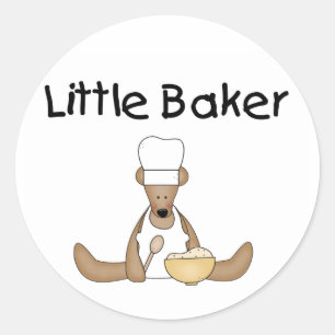 Sticker Rond Little Baker